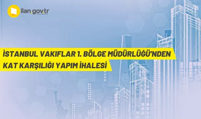 İstanbul Başakşehir'de kat karşılığı inşaat yapım ihalesi