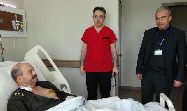 Kapalı bypass ameliyatıyla 3 günde taburcu edildi