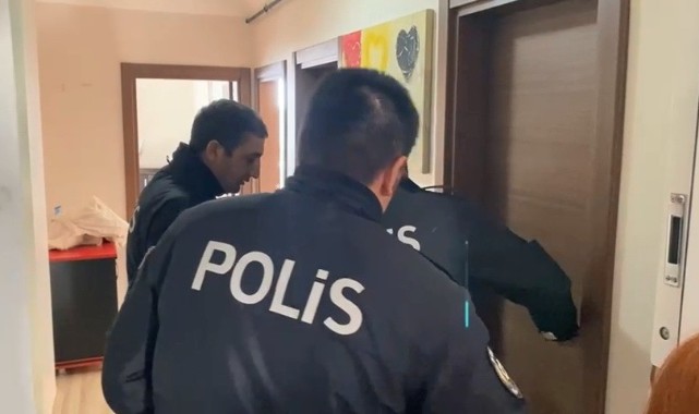 Kapının arkasında hırsız var’ ihbarı polisleri harekete geçirdi