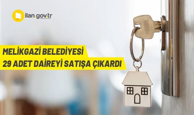 Melikgazi Belediyesi'nden satılık daireler