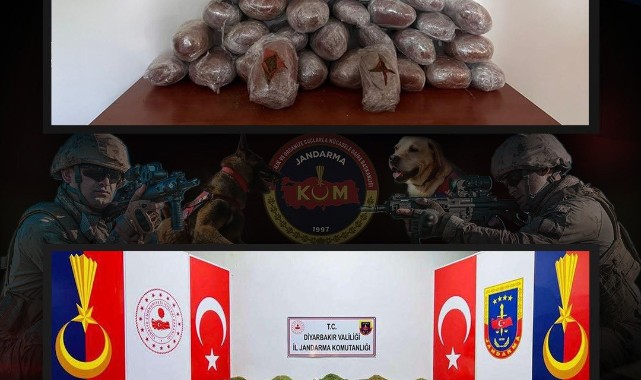 Terörün finans kaynağına darbe: 631 kilo esrar ele geçirildi