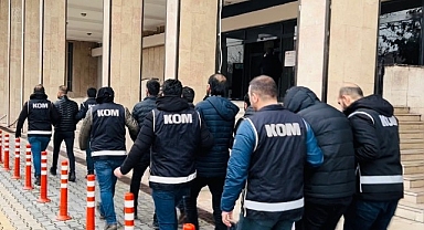4 ilde suç örgütü operasyonu: 7 gözaltı