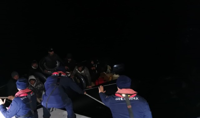 9 düzensiz göçmen kurtarıldı