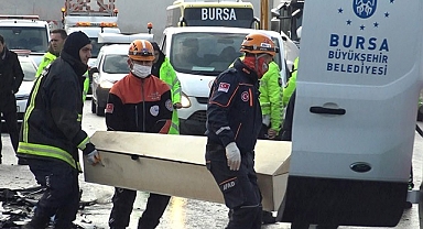Bursa'daki kazada ölen ve yaralanan kişilerin kimlikleri belli oldu