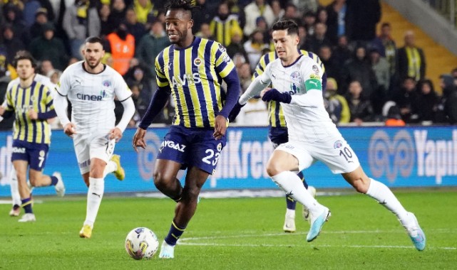 Fenerbahçe ile Konyaspor 44. randevuda
