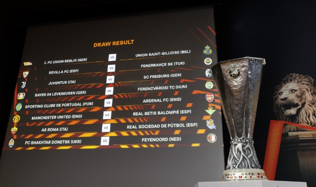Fenerbahçe, UEFA Avrupa Ligi'nde Sevilla ile eşleşti