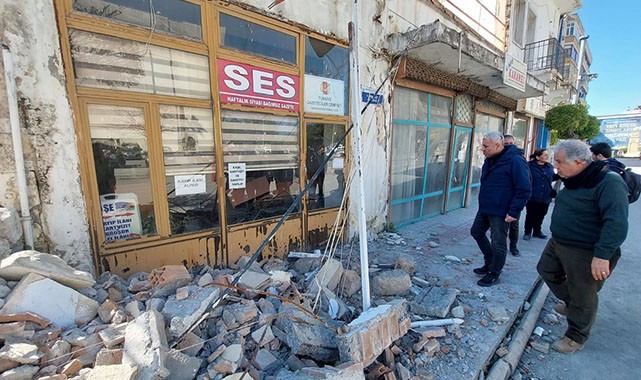 Onat’tan afet bölgesindeki gazetecilere ziyaret