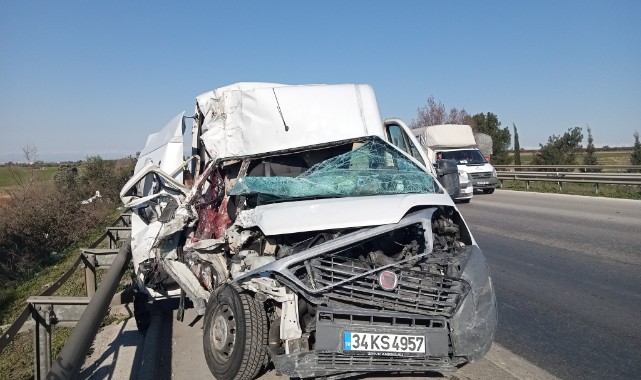 Yardıma giden araçlar çarpıştı: 4 Yaralı