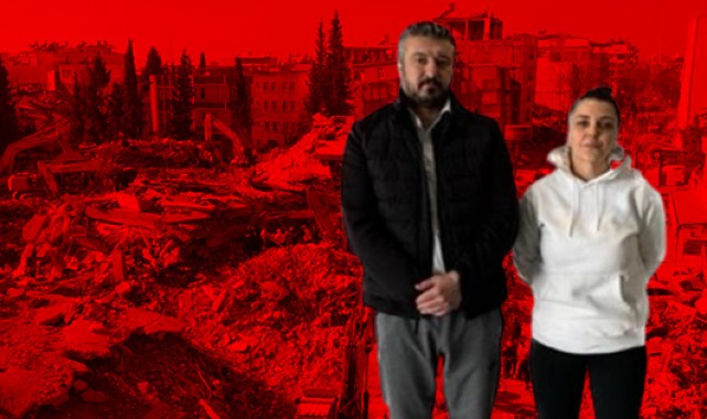 Yıkılan binaların müteahhidi karı-koca yakalandı