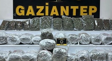 28 kilo 400 gram skunk ele geçirildi