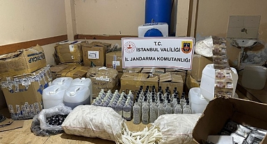 3 bin 700 litre sahte içki ele geçirildi
