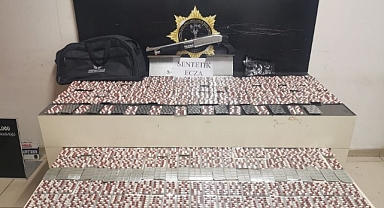 4 bin adet sentetik hap ele geçirildi