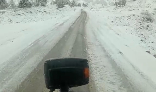  Adana’nın yüksek kesimlerinde kar yağışı