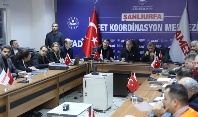 Bakan Soylu Şanlıurfa'da