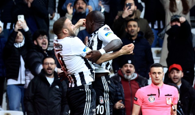 Beşiktaş galibiyet serisini 3 maça çıkardı