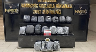 Buzdolabında 81 kilo skunk ele geçirildi! 4 tutuklama