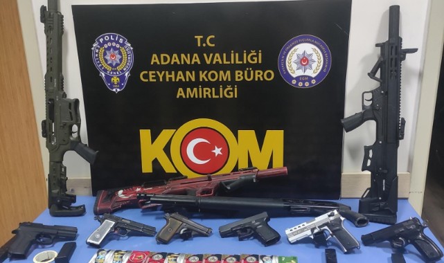 Çete operasyonunda 8 tutuklama