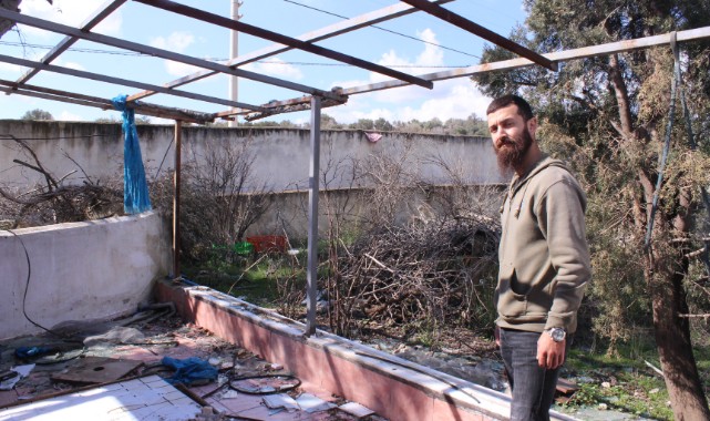 Hırsızlar bu kez evi çaldı