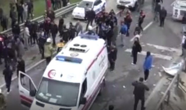 İftar vakti zincirleme kaza: 28 yaralı