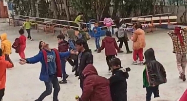 Mart sonu Şanlıurfa beyaza büründü!