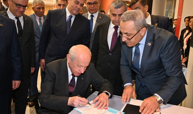  MHP Genel Başkanı Bahçeli milletvekili adaylık başvurusunu gerçekleştirdi