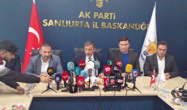 Şanlıurfa'da AK Parti'ye başvuran aday adayı belli oldu
