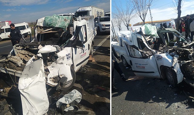 Şanlıurfa'da feci kaza;1 ölü, 1 yaralı