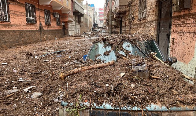 Şanlıurfa'da sel sonrası korkutan görüntüler