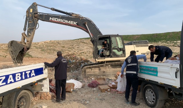 Şanlıurfa’da tonlarca tavuk ve sakatat ele geçirildi