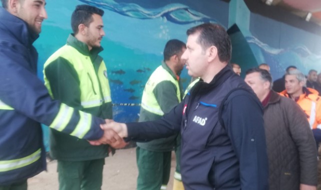 Vali Ayhan'dan Başkan Tahmazoğlu’na teşekkür telefonu