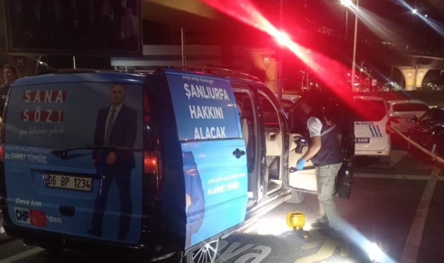 Deva Partisi'nin seçim aracına saldırı iddiası!