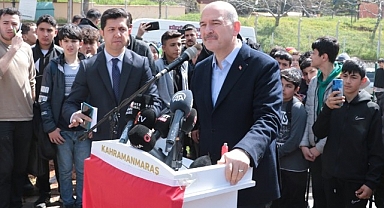 Bakan Soylu:  "Sizleri bu yarışta geride bırakmayacağız"