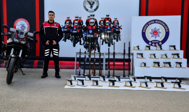 Cephane ele geçirildi;104 adet silah ele geçirildi