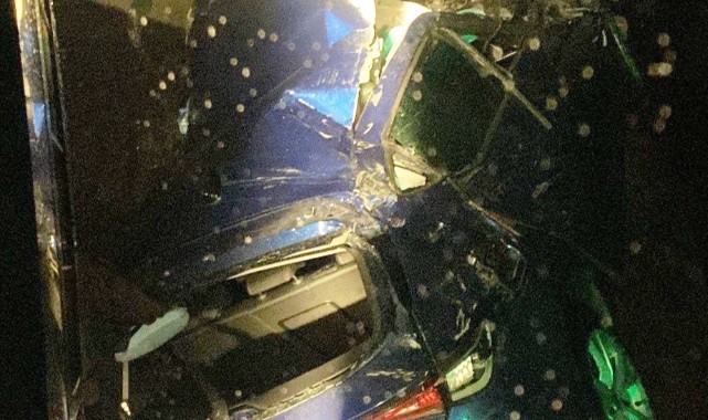 Otoyolda trafik kazasında 2 kişi öldü