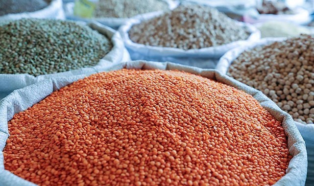 Urfa'da kırmızı kabuklu mercimek kaç liradan satıldı?