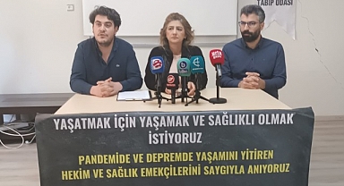 Urfa Tabip Odası: Şifa dağıtırken ölmek istemiyoruz