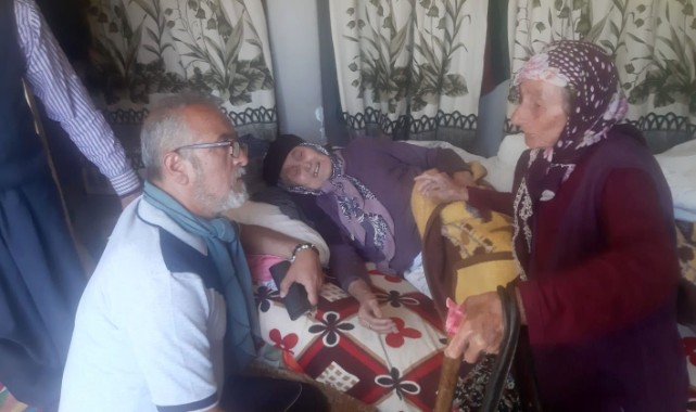 105 yaşındaki Fatma nine kızına kavuştu!