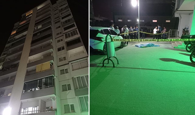 15 yaşındaki çocuk 14. kattan düştü!