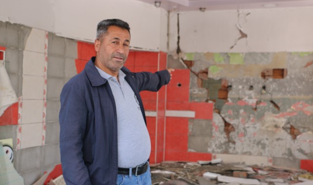 Ağır hasarlı bina az hasarlıya döndü iddiası