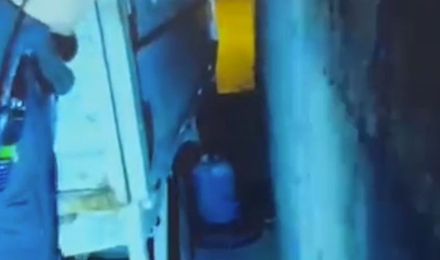 Aracın yakıtını çalan şahıs suçüstü yakalandı