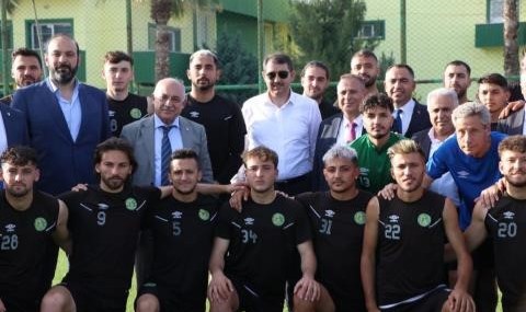 Büyükekşi’den, Şanlıurfaspor Kulübü'ne ziyaret