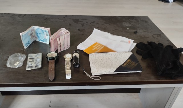 Çalıntı mallarla yakalanan şüpheli tutuklandı