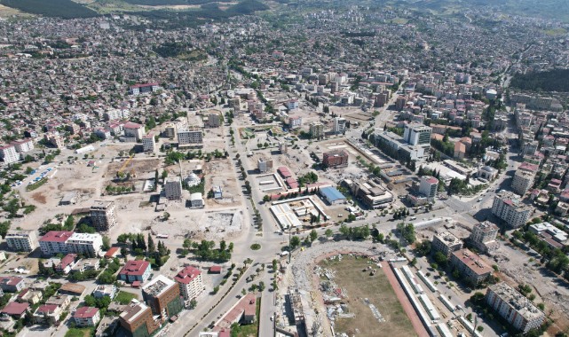 Depremden 3 ay sonra Kahramanmaraş havadan görüntülendi