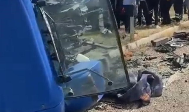 Komşu ilde feci kaza:1'i ağır 3 yaralı