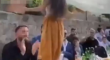 Küçük kız çocuğunun alkol masasında oynatılmasına 1 gözaltı