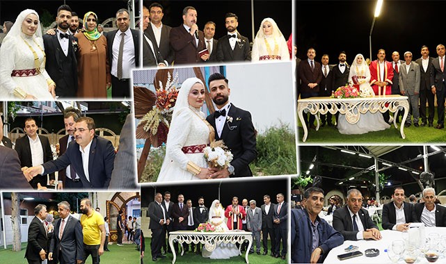 Nurullah Aras ve Fatma Gül Kekeç çiftinin mutlu günü