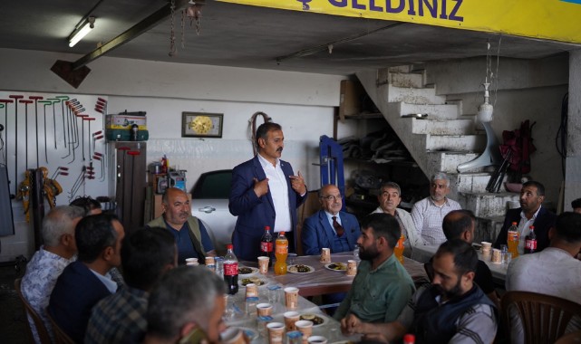 Sanayi Esnafından Emin Yetim’e Destek