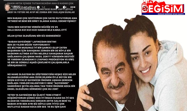 Tatlıses’in kızı küplere bindi!
