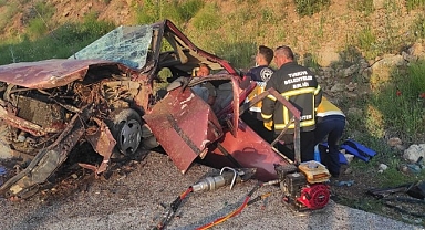 Burdur’da trafik kazası: 2’si ağır 3 yaralı
