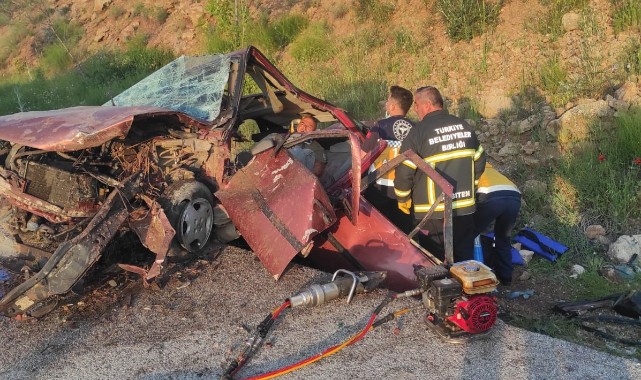 Burdur’da trafik kazası: 2’si ağır 3 yaralı